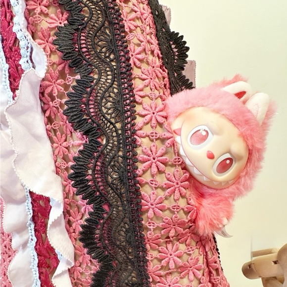 Self-Portrait Panelled Bellis Lace Trim Mini Dress (100% Authentic) - Picture 10 of 16